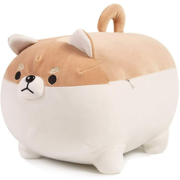 15.7" Dog Plush Toy Pillow Soft Buddy Corgi Shiba Inu USA SELLER 